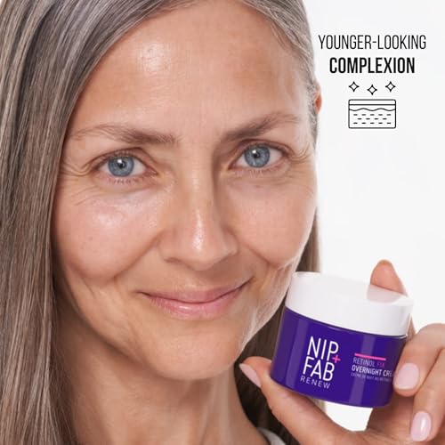 Nip+Fab Retinol Fix 3% Overnight Cream - Advanced Youth-Boosting Anti-Aging Skincare
