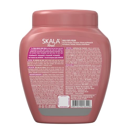 SKALA Dona 2-in-1 Hair Treatment & Leave-In Conditioner 6 Pack 35.3 oz Vegan Deep Hydration