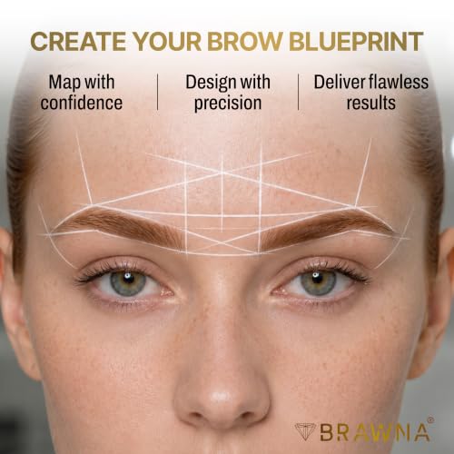 White Eyebrow Mapping String 4-Pack, 30 M Each - Micro Blading Tool