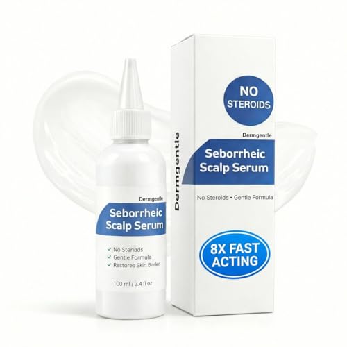 Dermgentle Seborrheic Scalp Serum - Fast-Acting Relief for Redness & Dermatitis, 1 Pack