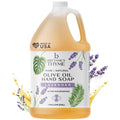 Brittanie's Pure Organic Castile Liquid Olive Oil Soap Refill | Face, Body Wash, Dishes, Pets & Laundry | Vegan & Gluten Free Non-GMO (Lavender 1 Gallon)
