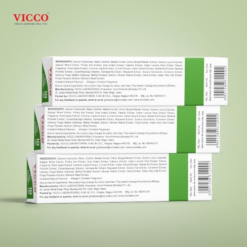 Herbal Toothpaste with Fennel & 18 Ayurvedic Herbs - Fluoride-Free, 7 oz, Pack of 3