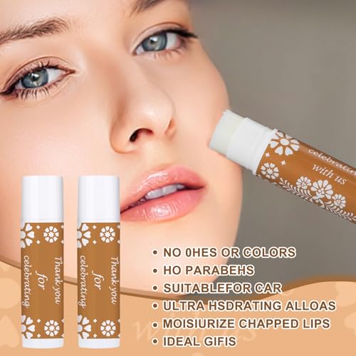 Leelosp Mexican Cielito Lindo Lip Balm Favors Bulk 50 Pcs - Party Gifts