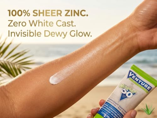 Venture Performance SPF 50 Mineral Sunscreen Lotion Water & Sweat Resistant