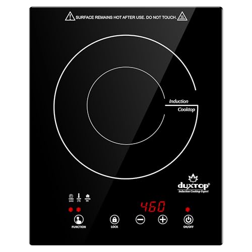 Medium Portable Built-in Induction Cooktop 1800W - Duxtop