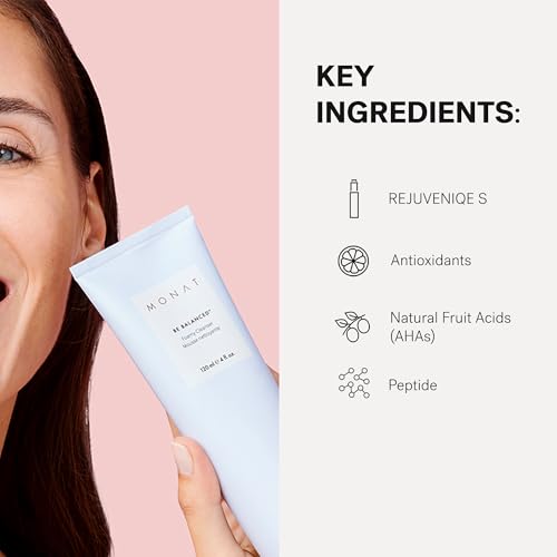Foaming Facial Cleanser for Normal Skin - Hydrating & Brightening 120ml