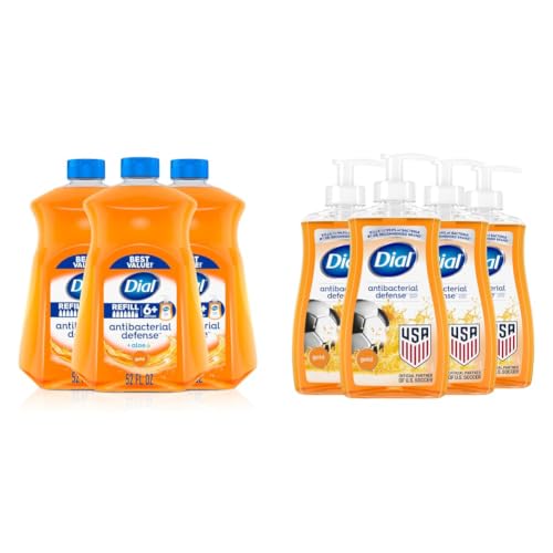 Liquid Hand Soap Refill Gold Pack of 3 & 11 fl oz Variants - Eco-Friendly, Moisturizing & Antibacterial