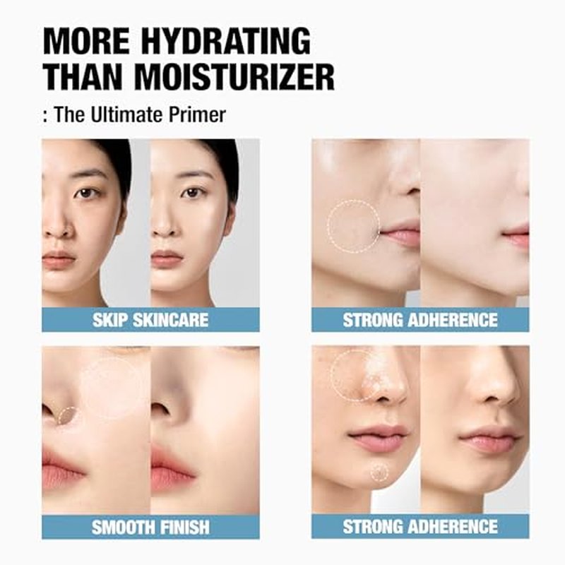Hydrate Vanish Art Primer ? Deep Moisturizing Makeup Base for Dry & Sensitive Skin, Smooth Pore Perfecting, Lightweight & Dewy Finish - 1.01 FL.Oz