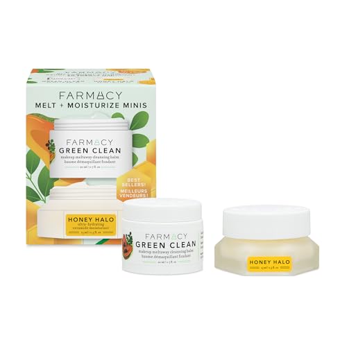 Farmacy Ceramide Face Moisturizer & Cleansing Balm Travel Set - Skin Care Duo