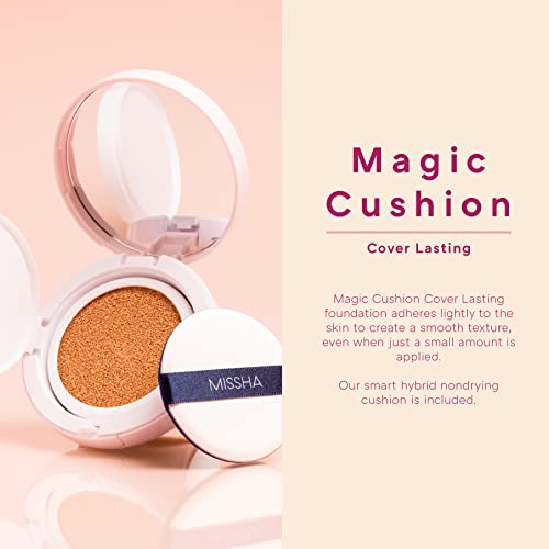 Korean BB Cream & Cushion Foundation Set - Dewy, Natural Finish, SPF 42 PA++
