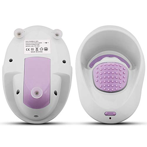 Electric Nail Soaking Bowl with Air Bubble Massage for Manicure & Cuticle Softening