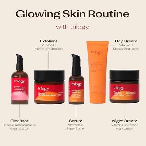 Trilogy Vitamin C + Super Serum for Skin Brightening & Radiance 1 fl oz