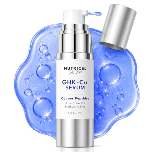 Copper Peptide Face Serum - Anti-Aging, Skin Firming & Brightening - 1 Fl Oz