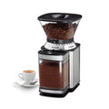 Cuisinart Burr Mill Stainless Steel Coffee Grinder, 18 Settings, 4-18 Cups
