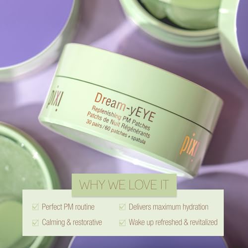 Hydrogel Under Eye Patches with Ceramides and Vitamins - Calming & Hydrating, 60 Patches
