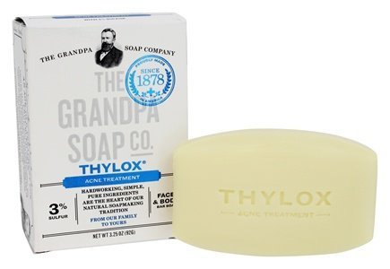 Grandpa's Thylox Acne Treatment Soap Bar 3.25 oz • 6 Pack