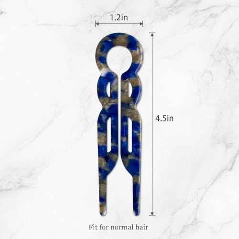 4 Pack Lialys Hair Pin for Women ? Elegant Prestige Hair Accessories for Bun (C)