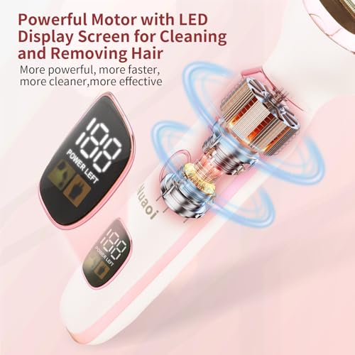 Electric Razors Shaver for Women - 5 in 1 Womens Electric Razor Bikini Trimmer for Women and Wet/Dry and Rechargeable Lady Shaver Razors for Nose Hair Face Eyebrow Arms Legs Armpit Pubic Area