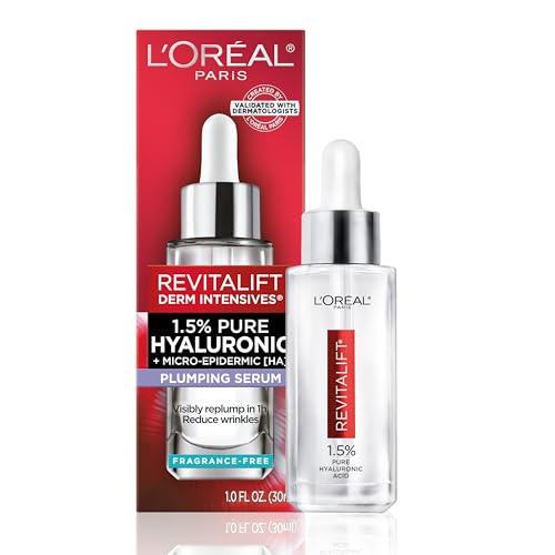 L'Oreal Revitalift Hyaluronic Acid Serum 1.5% with Vitamin C - 1 Fl Oz