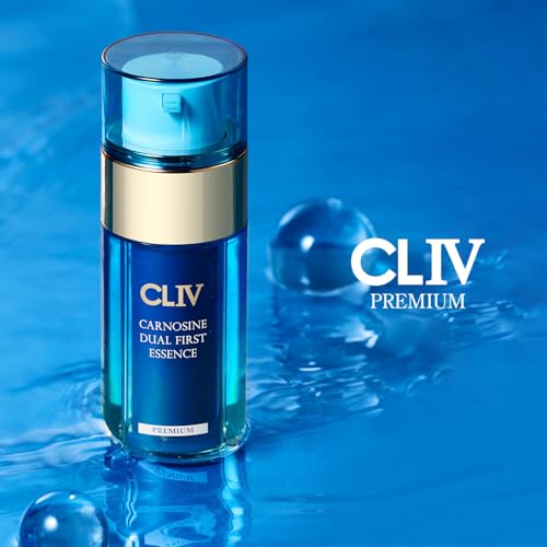 CLIV Carnosine Dual First Essence ? Korean Skincare Facial Moisturizer with Carnosine, Retinol & Peptides ? Hydrating & Smoothing Formula for Skin Tone & Elastic Feel ? 3.38 fl oz (100ml)