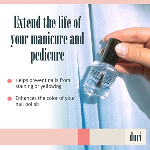 duri Brush¡¯n Go Dry and Shine Speedy Top Coat (Brush'N Go (Pack of 3))