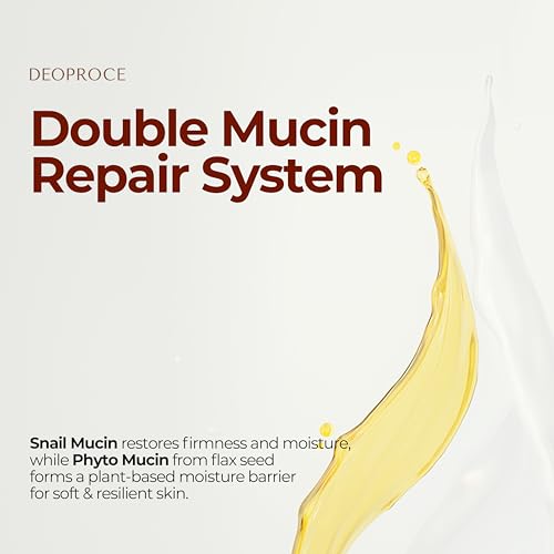 Deoproce Snail Galac Revital Face Serum 40ml - Hydrating, Firming Skincare with Snail Mucin
