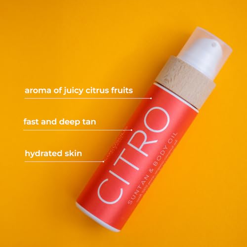 COCOSOLIS CITRO Tanning accelerator - organic oil with vitamin E &