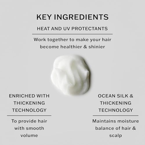 SACHAJUAN Thickening Conditioner 3.4 Fl Oz Volumizing Vegan Paraben-Free
