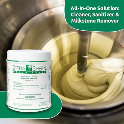 2 Ounce Sanitizer Cleaner for Milkstone Removal - 100 Pack