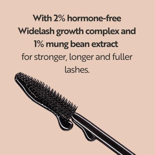 Black Grow & Tint Mascara with Lash Serum - Long, Voluminous Lashes