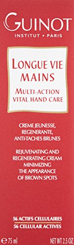 Guinot Vital Hand Care Cream with Brightening & Nourishing Benefits - 2.5 oz