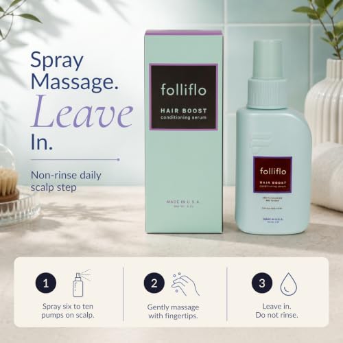 Hair Growth Leave-In Serum Spray for Thinning Hair - 4 oz