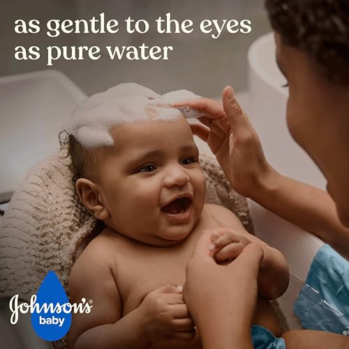 Johnson's Baby Shampoo with Aloe Vera & Vitamin B5 - Fresh Pack of 12, Tear-Free, Hypoallergenic for Newborns