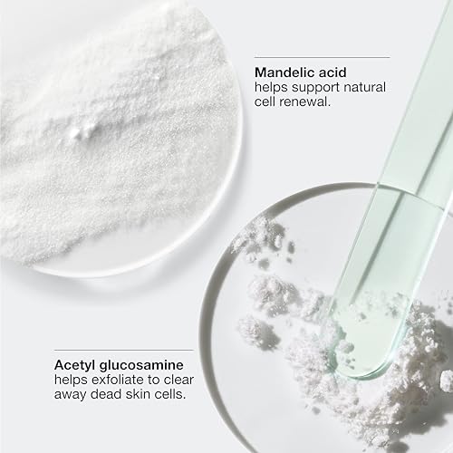 Clinique Turnaround Accelerated Renewal Face Serum For All Skin Types | Exfoliating + Smoothing, 1 Fl Oz