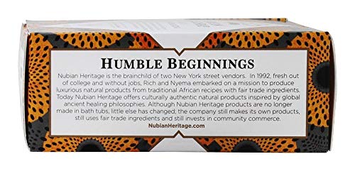 African Black Soap Bar - Shea Butter & Plantain Extract - Pack of 5 (5 Ounce) Variation