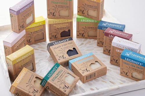 Legend's Creek Sweetwater Goat Milk Soap Bars – 5 oz x3 Pack