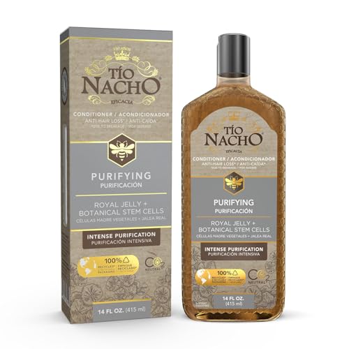 Tio Nacho Conditioner, Purifying with Royal Jelly, Infused with Botanical Stem Cells for Intense Hair and Scalp Purification + Detoxifying Balance, 14 Fluid Ounces¡¦