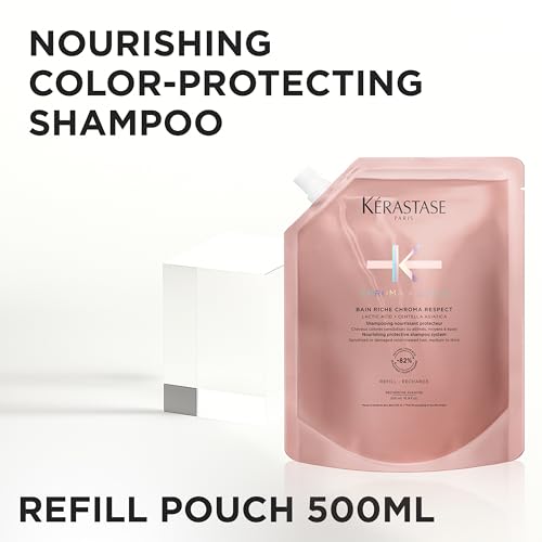 Kerastase Chroma Absolu Shampoo Riche 16.9 Fl Oz for Color-Treated Hair