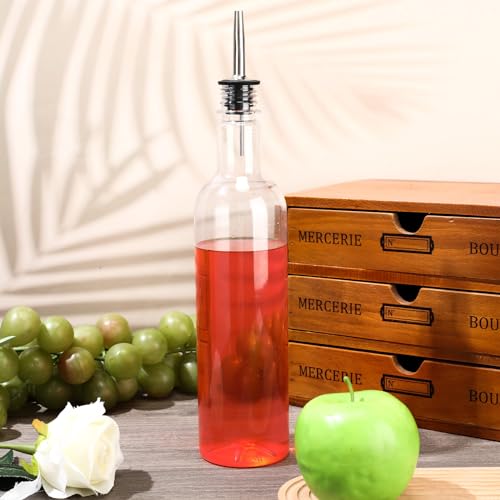 32 Pack 25 oz Syrup Bottles with Pourer & Cap - RimCereal