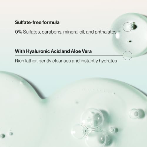 Moisture Repair Shampoo with Hyaluronic Acid & Aloe - 12.6 fl oz, 6-Pack