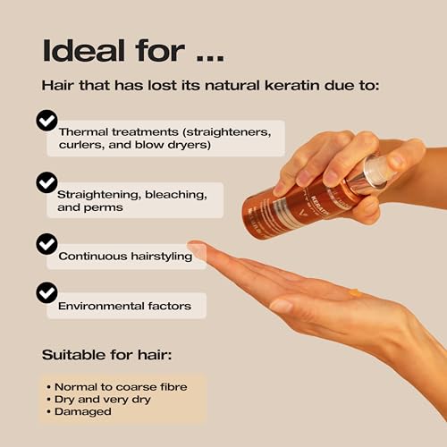 Abril et Nature Keratin Hair Serum - Repair & Shine, 100ml