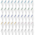 50 Pcs Travel Size Refillable Bottles with Hand Sanitizer Keychain 1 oz/30ml