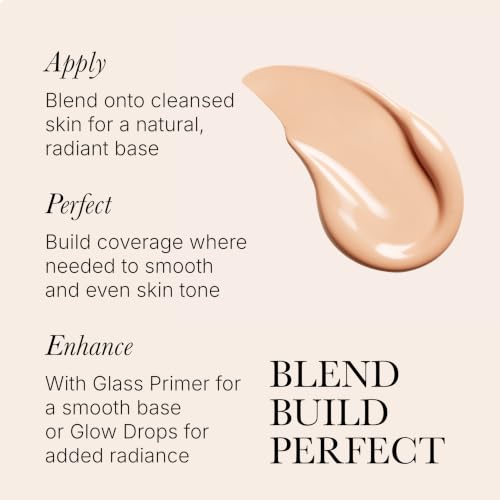 Rodial Glass Skin Tint Capri Tinted Moisturizer - Lightweight Natural Foundation