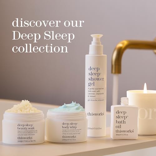 THISWORKS Deep Sleep Overnight Face Cream with Persian Silk Tree Extract, Ceramides & Copper PCA, to Help Fight Signs of Fatigue & Support Skin Renewal, 60ml
