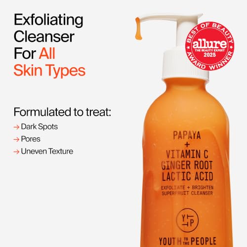 Youth To The People Superfruit Cleanser - Gentle Exfoliating Face Wash 5 Fl Oz