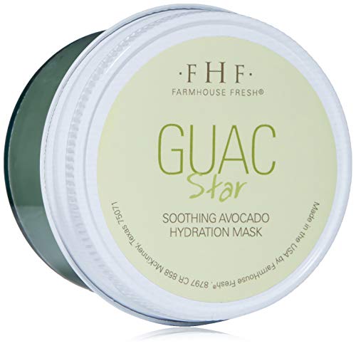 Avocado Hydrating Face Mask with Pomegranate & Green Tea - 3.2 Fl Oz - FarmHouse Fresh