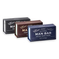 Set of 3 Men's Bar Soaps - Cardamom & Juniper, Midnight Amber, Sage & Bergamot