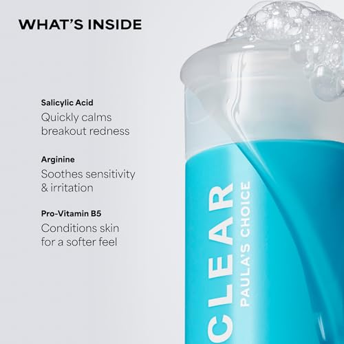 Paula's Choice CLEAR Pore Normalizing Acne Facial Cleanser 6oz - Gentle, Salicylic Acid Formula