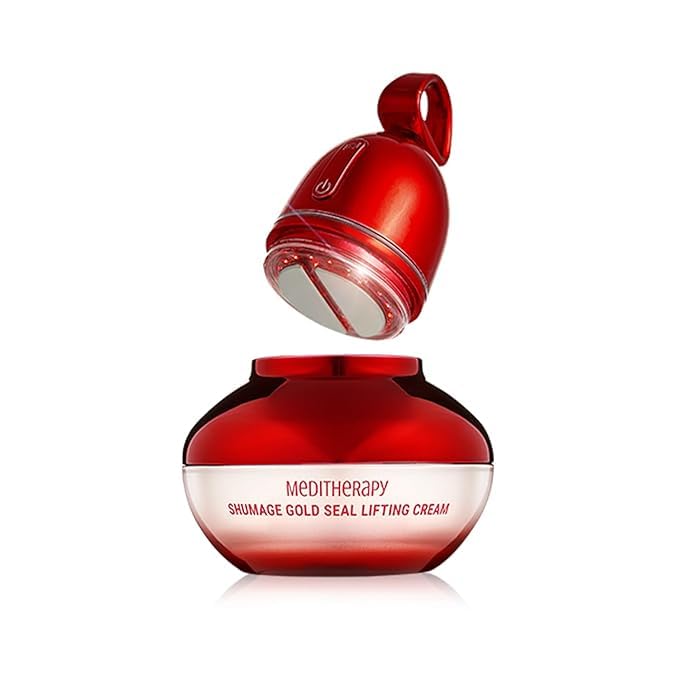 Moisturizing Face Lift Cream & Microcurrent Device Set - Hydrating & Tightening for Sagging Skin - All-in-One Anti-Aging Skincare - 1.69 Fl Oz - Variation of THIS Listing
