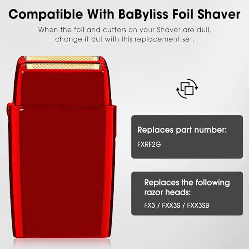 Foil Shaver Replacement Head for BaByliss Pro FX3 FXRF2G